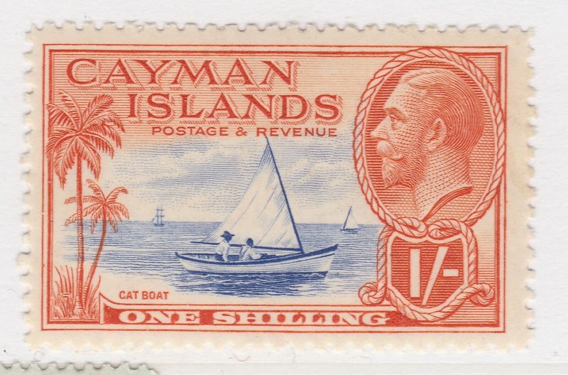 British Colony Cayman Islands 1935 1s MH* Stamp A22P19F8952