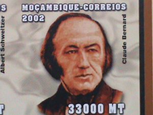 ​MOZAMBIQUE-2002-WORLD FAMOUS PERSONS-HIGH CATALOG VALUE IMPERF  MNH S/S VF