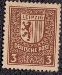 Germany DDR Russian Occupation West Saxony 1945 -  14N15a MNG