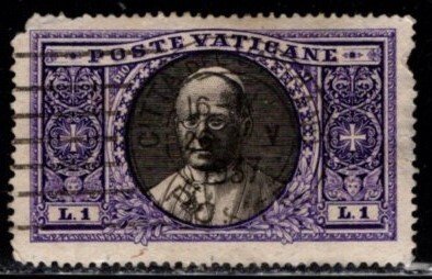 Vatican City - #28 Pope Pius XI - Used