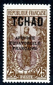 Chad, Scott #29, Unused, Hinged