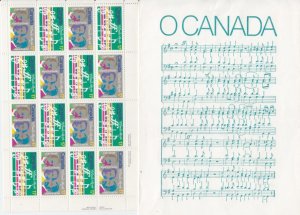 KANADA CANADA [1980] MiNr 0768-69 Bogen ( **/mnh ) National Hymne