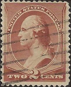 # 210 RED BROWN USED GEORGE WASHINGTON SCV-0.75