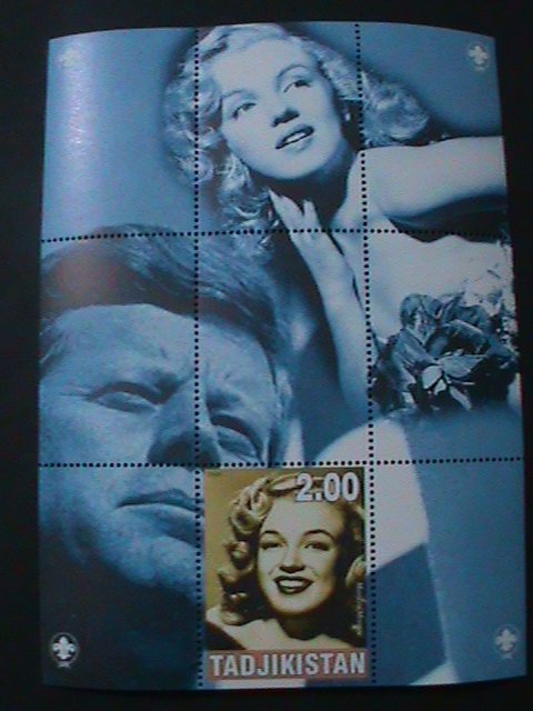 ​TAJIKISTAN-2000-FAMOUS SEXY MOVIE STAR-MARILYN MONROE-S/S MNH VERY FINE