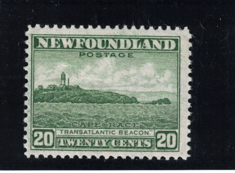 Newfoundland #263i Very Fine Never Hinged With Reverse Offset Variety