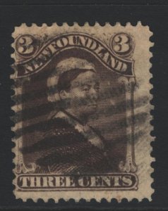 Newfoundland Sc#52 Used