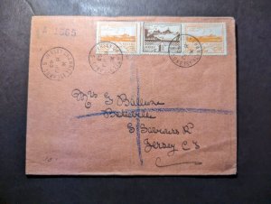 1943 England British Channel Islands Cover Jersey CI Local Use Saint Savouirs