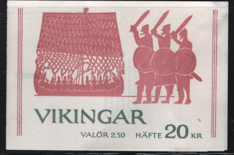 SWEDEN  1808a   MNH VIKING HERITAGE C/BOOKLET 1990