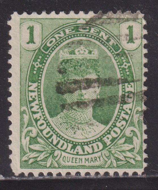 Newfoundland 104 Queen Mary 1¢ 1911