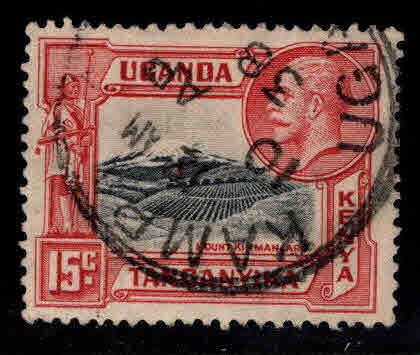 Kenya Uganda and Tanganyika KUT  Scott 49 used  stamp