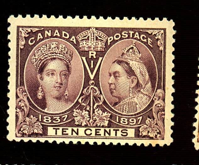 CANADA #57 MINT VF-XF OG NH CREASE Cat $400