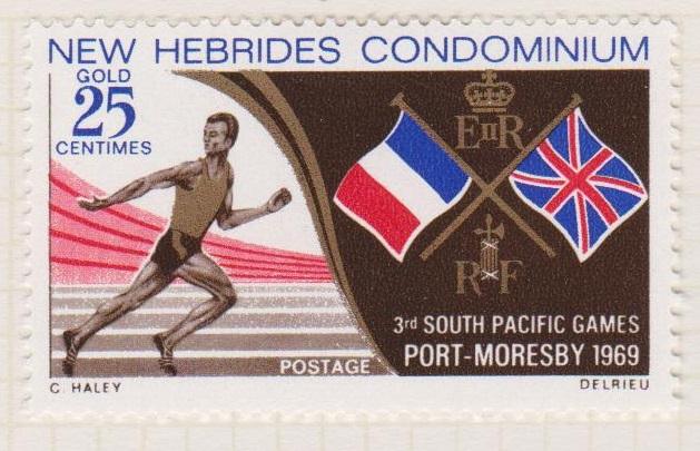 British New Hebrides Sc#133 MH