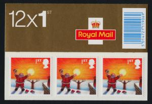 Great Britain 2246a Booklet MNH Christmas, Santa