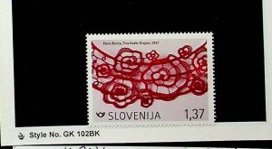 SLOVENIA Sc 1429 NH ISSUE OF 2021 - ART