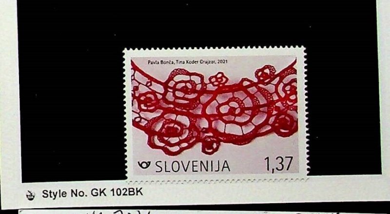 SLOVENIA Sc 1429 NH ISSUE OF 2021 - ART