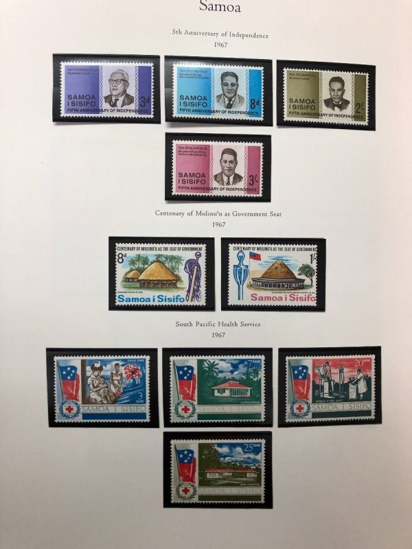 SAMOA – VERY NICE COLLECTION IN 2 PALO ALBUMS 1894-2007 – 421808