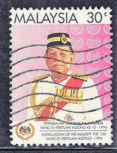 MALAYSIA SC# 520 **USED** 1994  30c   ROYALTY  SEE SCAN