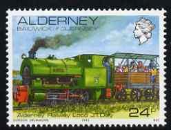Guernsey - Alderney 1983-93 J T Daly (Steam Loco) 24p unm...