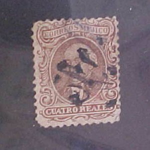 MEXICO STAMP #16 cat.$2400.00 USED