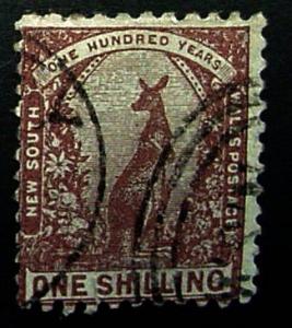 New South Wales, Scott 82, Used
