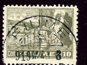 Fiume 43a Used 1919 issue    (ap3371)