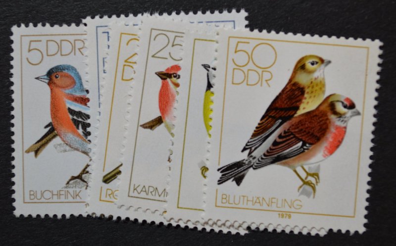 DDR Sc # 1976-1981, VF MNH