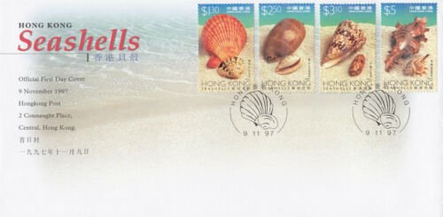 STAMP STATION PERTH Hong Kong # Seashells FDC 1997 VFU