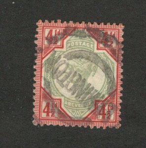 GB - UNITED KINGDOM - USED STAMP - QV -  4 1/2 d    (29)