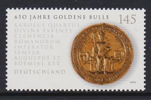 Germany 2006 Golden Bull Scott (2368) MNH