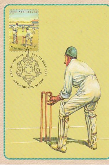 #1301-2 Australia Mint Maxicards - Cricket