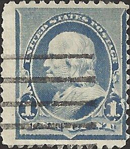 # 219 DULL BLUE USED BEN FRANKLIN SCV-0.75