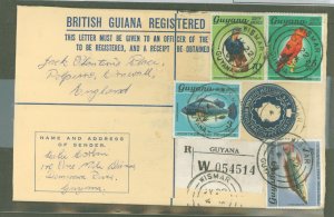 Guyana  196? reg. env., from Wismar 1968