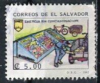 Salvador; 1992: Sc. # 1304: O/Used Single Stamp