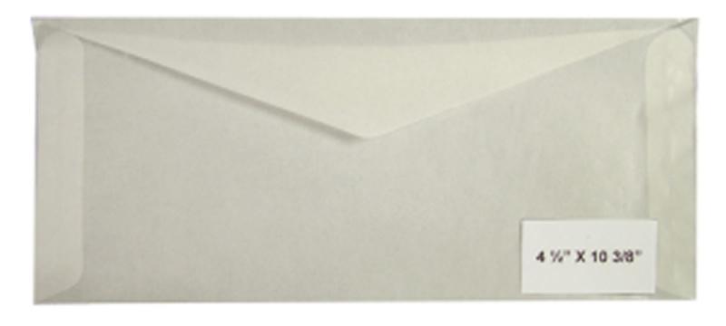 Glassine envelopes large (85mm x 125mm) per 1000, 0 - Collecting