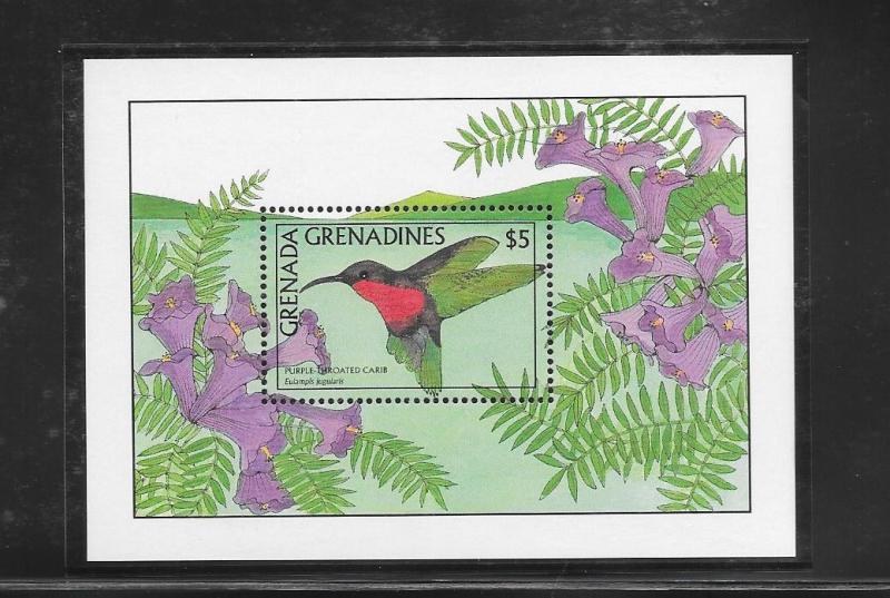 BIRDS - GRENADA GRENADINES #963-HUMMINGBIRD   MNH