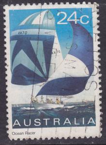 Australia -#816 -1981 Yachts Ragamuffin used 24c