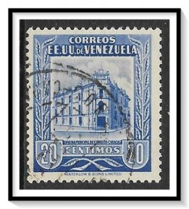 Venezuela #654 Post Office Caracas Used