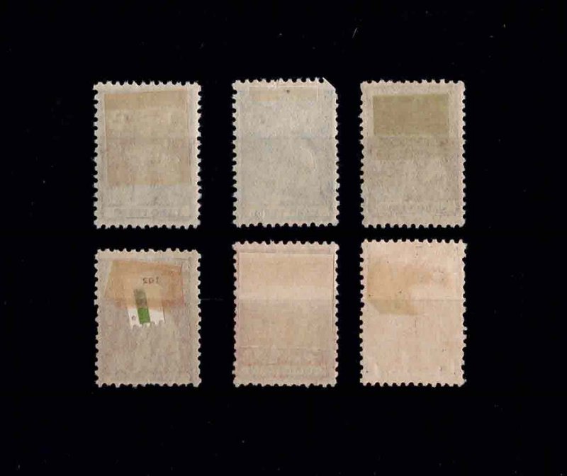 x CAPE VERDE 1926 MH CERES nice lot Sc#178,166-7,183M,O,R Mf#189-194 Mi#198-203