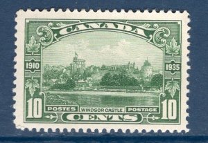 Canada   #215  MH  1935   Windsor castle 10c