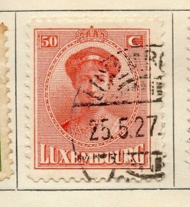 Luxemburg 1924-26 Early Issue Fine Used 50c. NW-191800