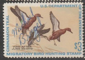 U.S. Scott #RW38 Duck Stamp - Used Single