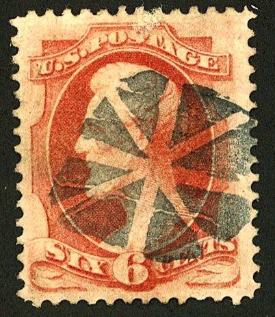 U.S. #159 USED Fancy Cancel