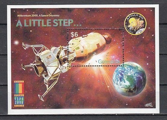 Grenada, Scott cat. 2957. Apollo Module s/sheet.