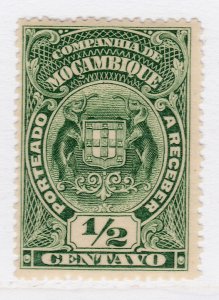 Portugal Mozambique Company Postage Due 1919 1/2c Perf. 14MH* A25P10F17133-
