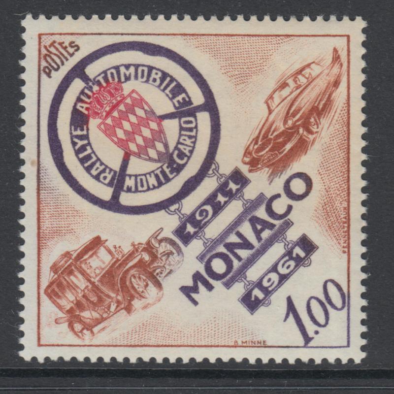 XG-L805 MONACO - Cars, 1961 Montecarlo Rally MNH Set