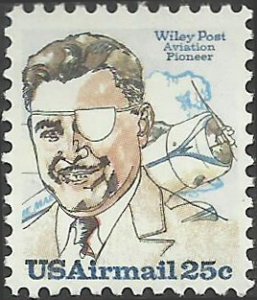 # C95 MINT NEVER HINGED ( MNH ) WILEY POST