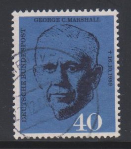 Germany,  40pf George C. Marshall (SC# 821) Used