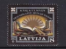 Latvia   #402   MNH  1995  Friendly appeal by Ulmanis