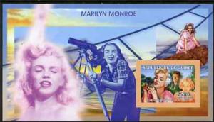 Guinea - Conakry 2006 Marilyn Monroe imperf s/sheet #6 co...