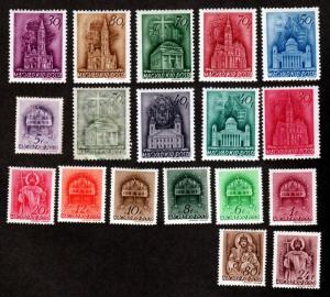 Hungary # 578/596 Mint!